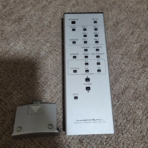 Luxman 17a remote - luxman, ra-17a