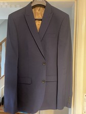 Next Suit Navy Blue Slim Fit