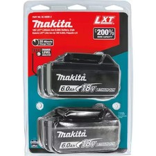 Makita BL1860B-2 18V 6.0Ah