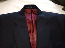 Magee Mens Black Tweed Wool