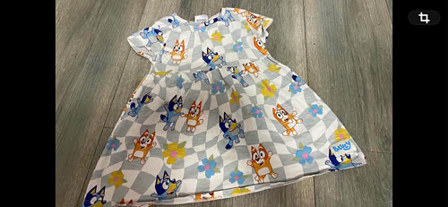 Bluey girls line dress 5y - girls, a-line