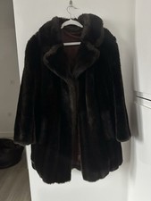 Vintage Tissavel - Mahogany Brown Fur Coat