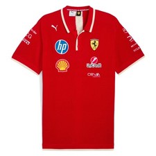 Scuderia Ferrari F1 Puma Men's China Grand Prix Knitted Team Polo Shirt | 2025