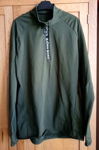 Bjorn borg khaki half - borg, zip