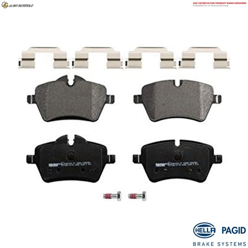 Brake pad set disc - pad,