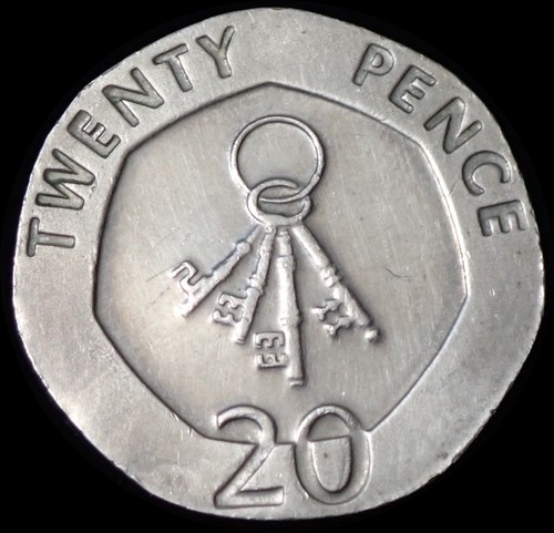 Gibraltar pence 2007 - 20,