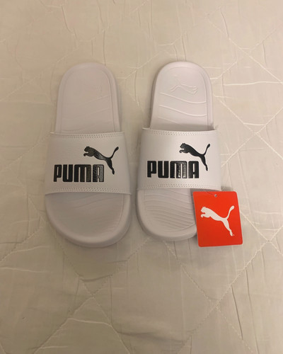 Puma popcat slides white - popcat,