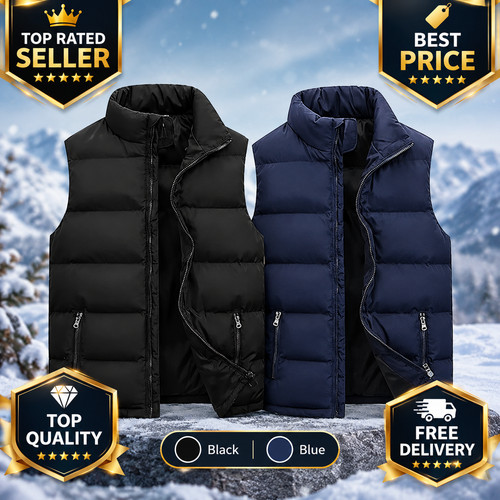 Men winter body warmer - body, gilet