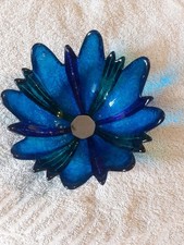 A Blue Green, White Spots