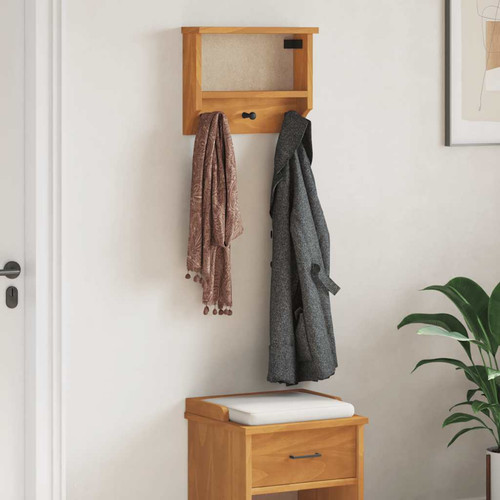 Wall mounted coat rack - wall-mounted, solid