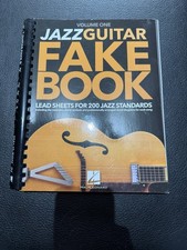 Jazz Guitar Fake Book Volume One Hal Leaonard Paperback Book