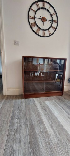 Mid century bookcase with - mid,
