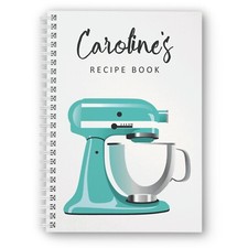 Personalised Recipe Book Retro