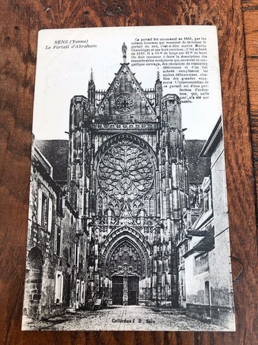 Early 1900s postcard sens le - 1900s, postcard.