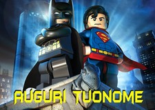 LEGO BATMAN SUPERMAN Waffle