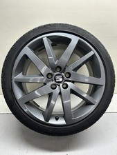 SEAT IBIZA FR 17 INCH MK4 6J ALLOY WHEEL RIM 6J0601025P GENUINE X1 GREY