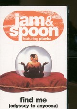 Jam and Spoon Find Me (Odyssey To Anyoona) cassette UK Epic 1994 with slipcase