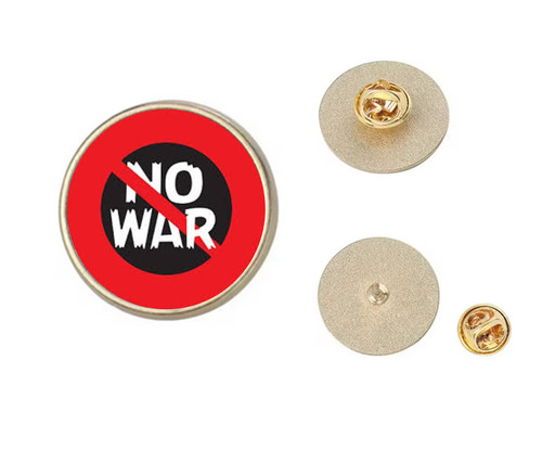 War lapel badge pin - war,