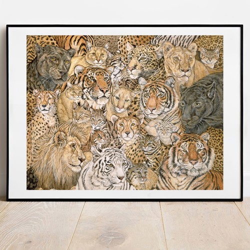 Cat print wild - cat,