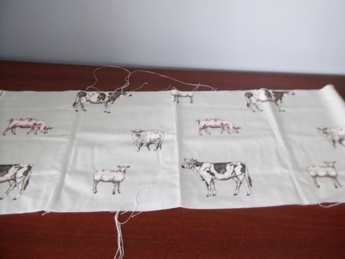 Pasture eggshell fabric - -,