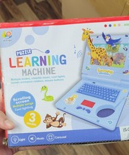 Kids Learning Laptop Educational LED Music Electronic Simulation Computer Toy