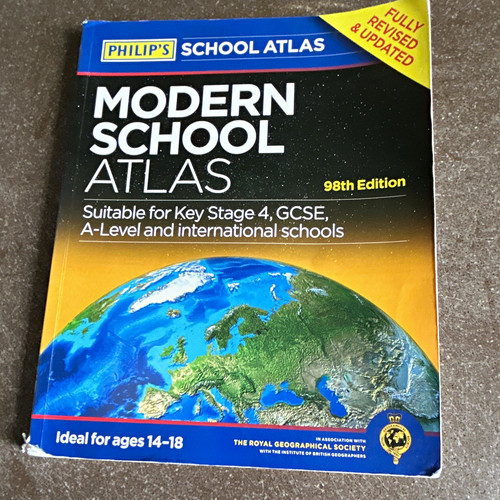 Philip modern school atlas - modern,