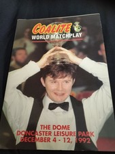 FULLY SIGNED SNOOKER WORLD MATCHPLAY PROGRAMME @ DONCASTER 1992 X 22 PLAYERS Etc