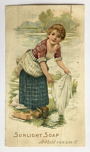Sunlight soap advertising - soap,
