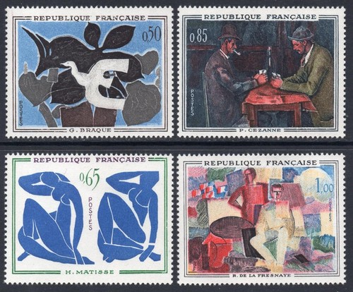 France mnh 1961 sg1551 1554 - france, sg1551-1554