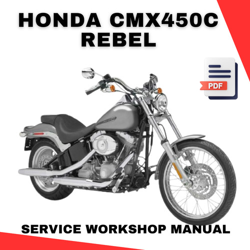 Honda cm450c cmx 450 rebel - honda,