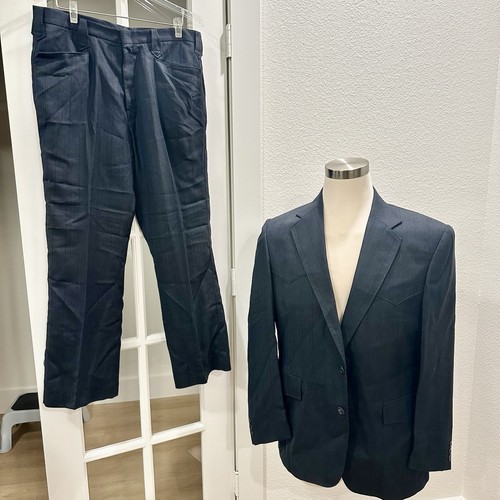 Pagano west 2pc suit blue - pagano,