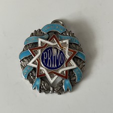 Vintage RAOB Sterling Silver and Enamel Primo Jewel Maker L Simpson Ltd 1951