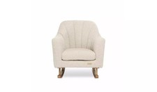 Beige Mushroom Nursery Rocking