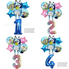 6pcs Bingo Bluey Theme Age