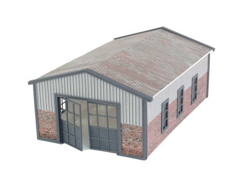 Scale garage building - scale,