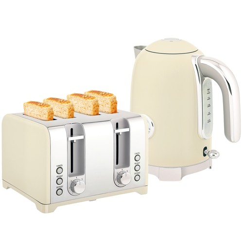 Homcom retro slice - 4, toaster