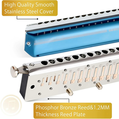 Easttop chromatic harmonica - chromatic,