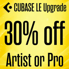 30% Off Upgrade - Cubase LE 15