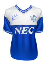 GARY LINEKER SIGNED EVERTON