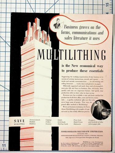 Vintage multilithing printing - vintage,