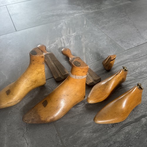 Vintage wooden shoe - wooden,