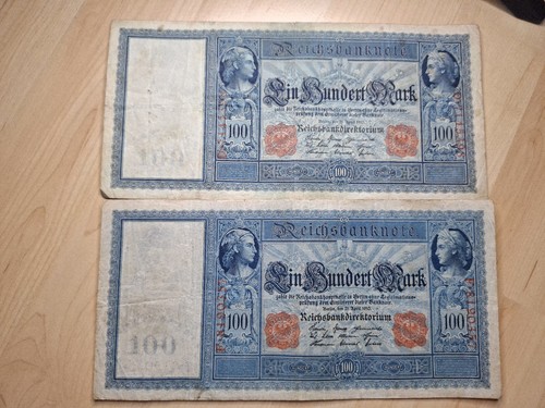 100 mark reichsbanknote berlin - 100,