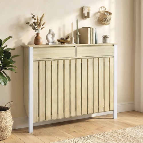 Large radiator cover with - cover,