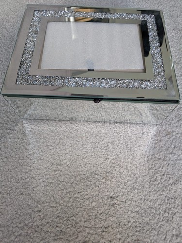 Silver mirrored glass - silver,