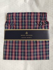Brooks Brothers Men's Cotton Boxer Shorts Small