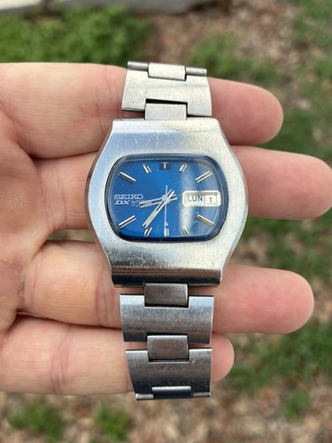 Seiko automatic watch blue - seiko,