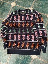 Mens Christmas Xmas jumper Percy Pig Large 41/43” marks and spencer vgc gorgeous