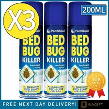 3 x BED BUG KILLER SPRAY
