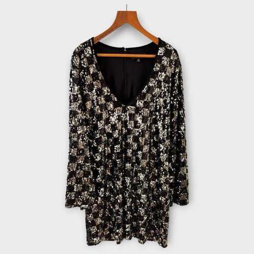 Next sequin dress plus - plus, sz