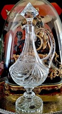Cristalleries De Lorraine Crystal Decanter 42 cm Large French Claret Jug NEW